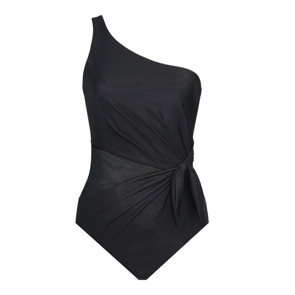 Miraclesuit Gem One-Shoulder One-Piece Swimsuit - Picture 3 of 4